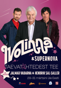 IVO LINNA „Taevatähtedest Tee“, erikülalised Hendrik Sal-Saller & Jalmar Vabarna